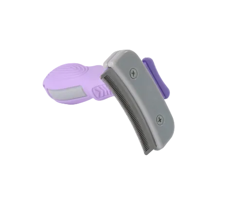 2pc Grooming Set - Grey/Lavender