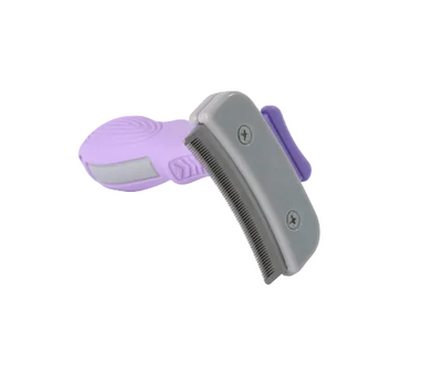 2pc Grooming Set - Grey/Lavender