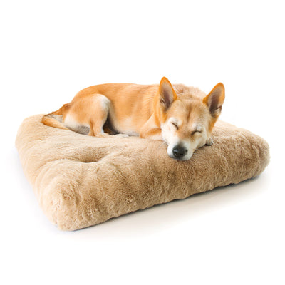 Velvety Flat Pet Bed