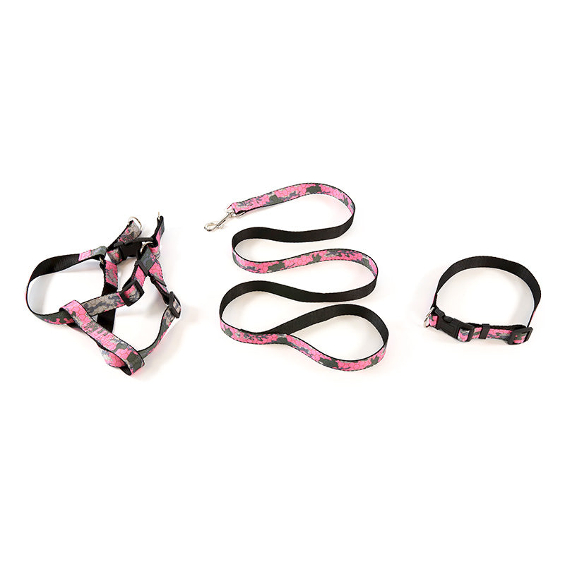 Dog Leash Set Pink