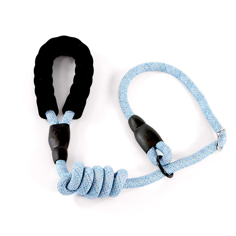 Blue Rope Leash