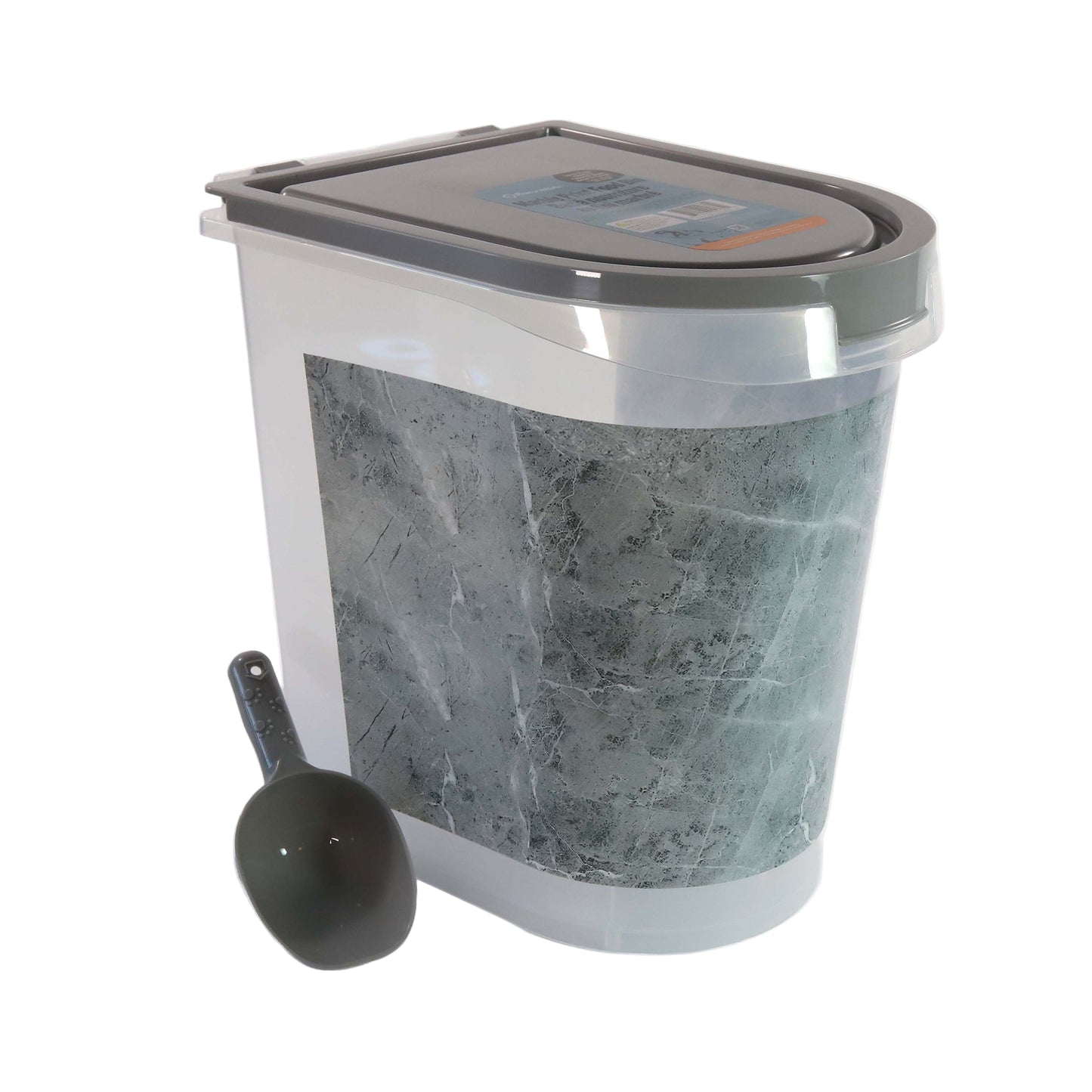 Marble Print Food Bin