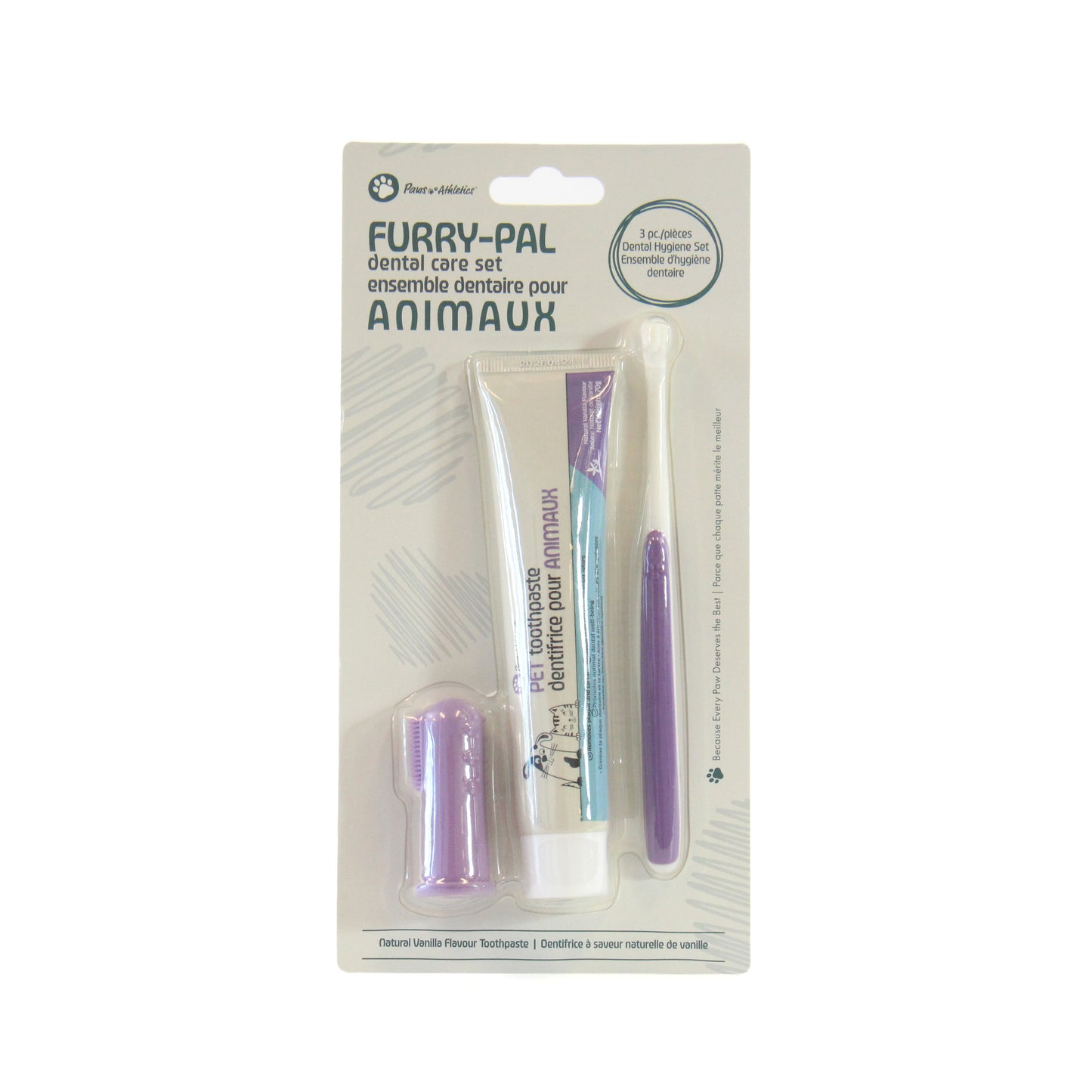 3pcs Toothbrush Set